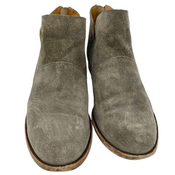 Kork Ease Women’s Suede Leather Taupe Chelsea Ankle Boots - Picture 3 of 8